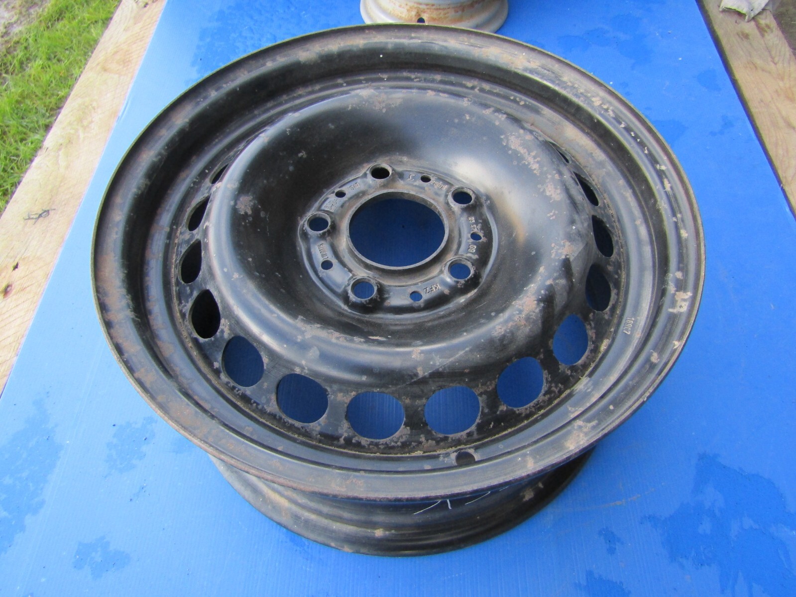 Jante tôle 6.50Jx15H2 KFZ d'origine pour remplacer la roue de secours de votre BMW E46