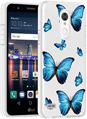 Case for LG Stylus 3/Stylo 3/Stylo 3 Plus/LS777 Cute Case, Clear Flexible Bumper