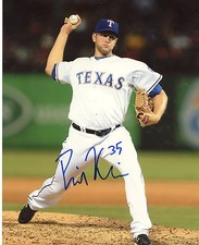 PHIL  KLEIN   TEXAS   RANGERS   #35  AUTOGRAPHED  SIGNED  8X10  PHOTO