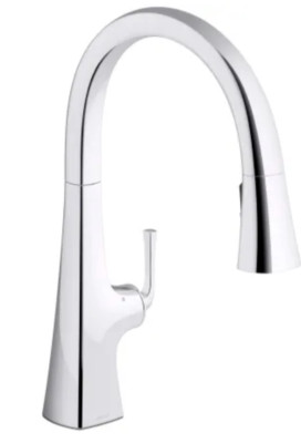 Kohler Graze K-22068-CP Touchless Pull Down Spray Kitchen Faucet Chrome New Box