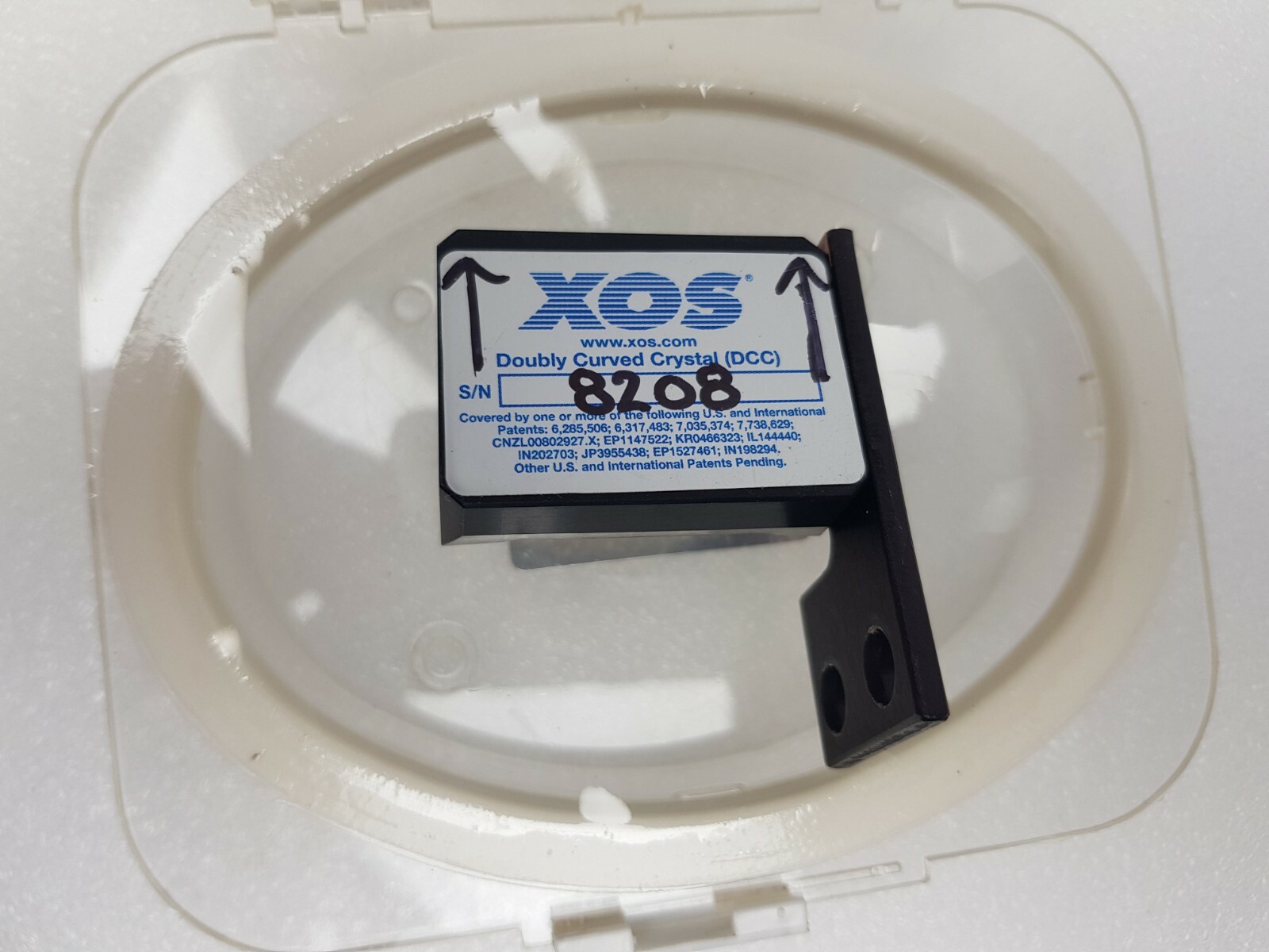 XOS XRAY OPTICAL SYSTEMS Double Curved Crystal DCC eBay