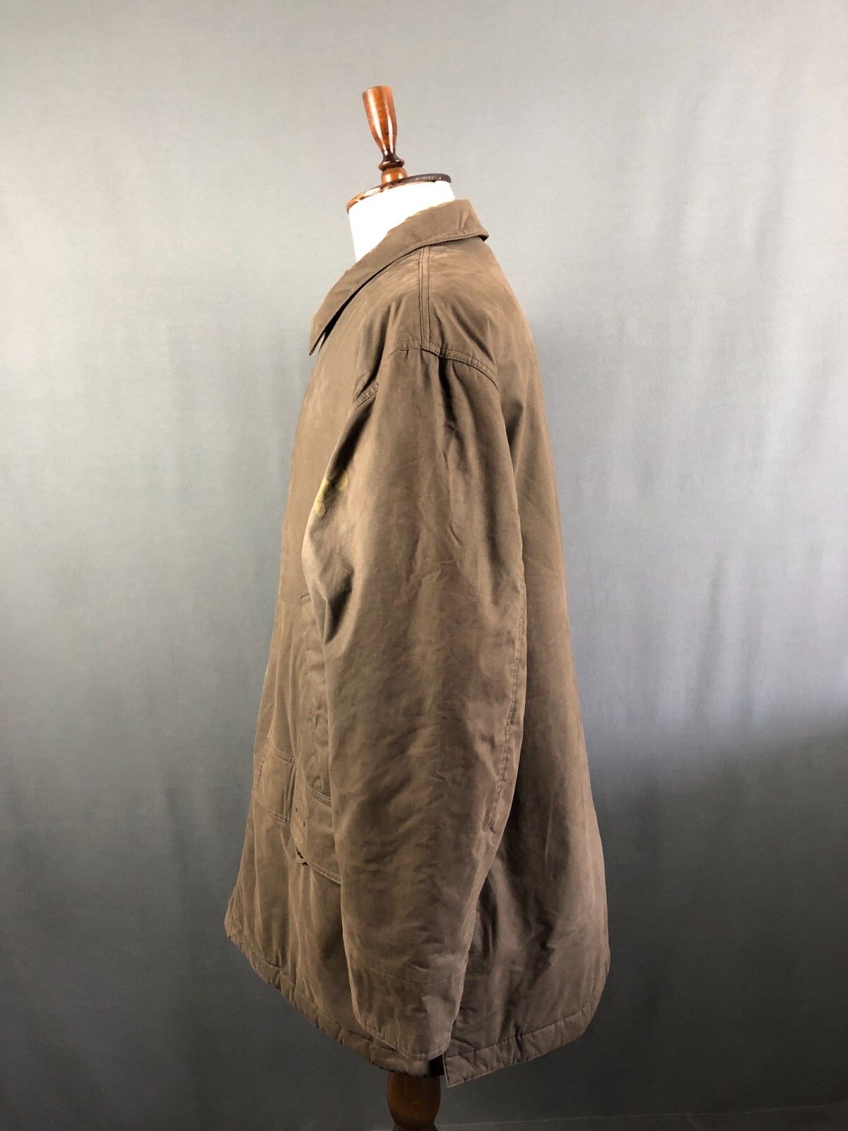 Giacca Yves Saint Laurent full zip poliestere uomo verde