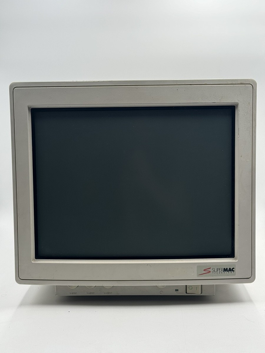 RARE 16.5” SuperMac GDM-1602 SONY Trinitron Monitor CRT For