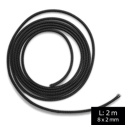 Scheibendichtung 8 x 2 mm passend für Fireplace Kaminofen 2 m Ersatzteil