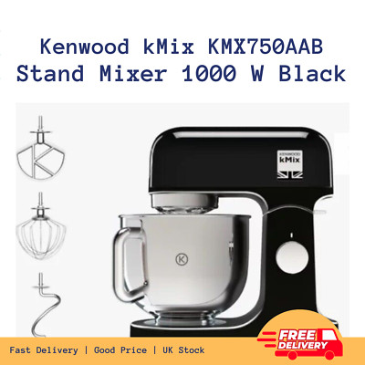 Kenwood kMix KMX750AAB Standmixer 1000 W schwarz UVP 450,00 £ SKU1038