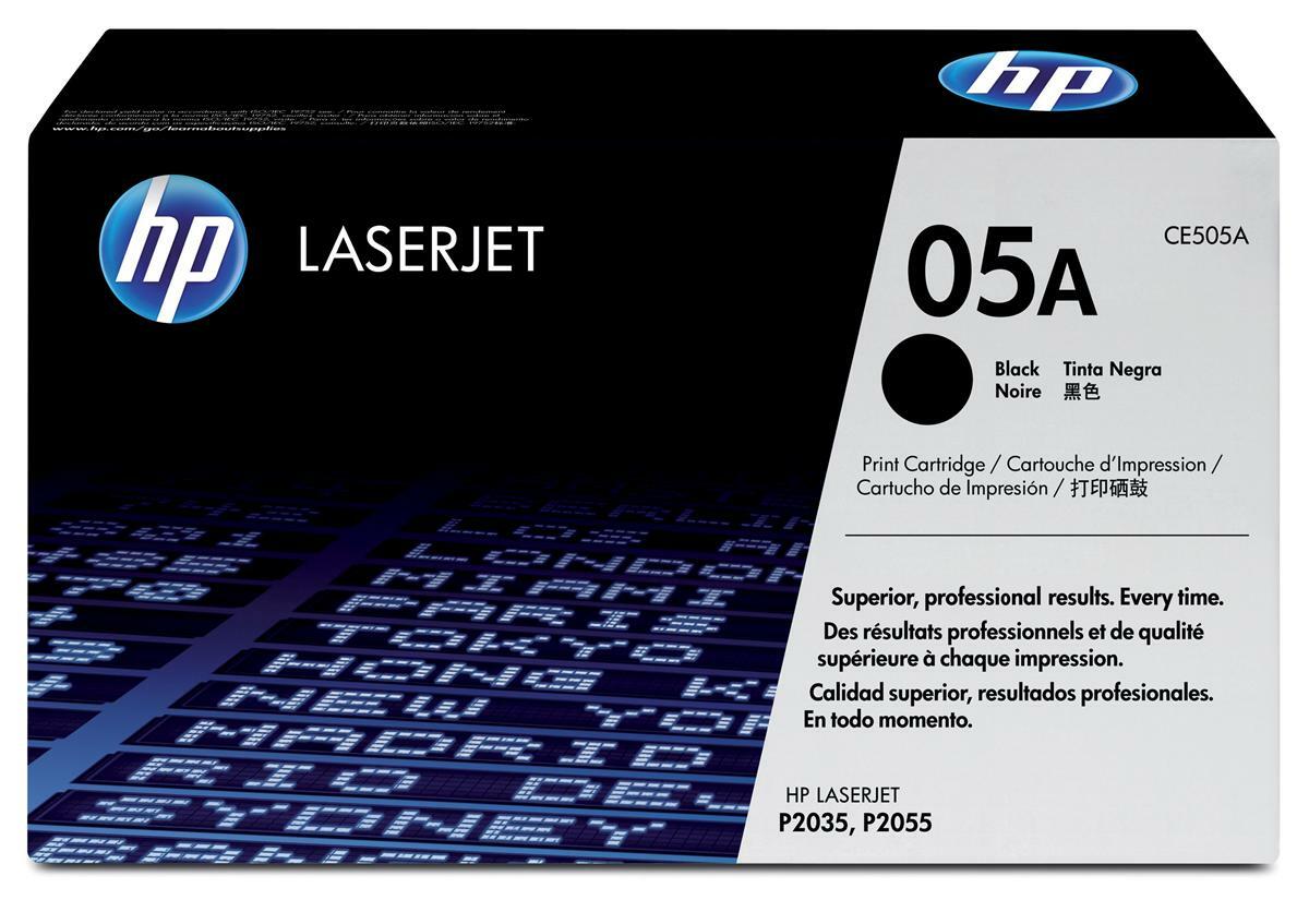 Genuine HP CE505A Black Laser Printer Toner VAT Incl P2035 P2055 A-