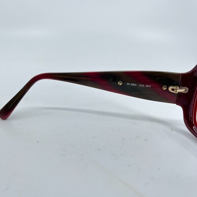 ETRO Milano Designer Women Black Red Sunglasses Frames SE  display picture 3
