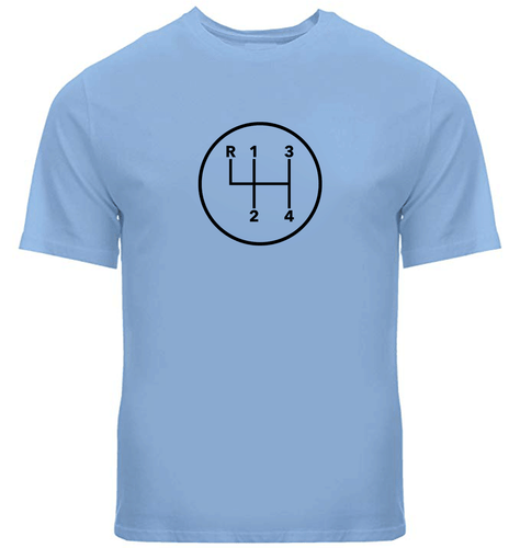Manual Transmission Gears Shift Pattern 4 Speed Stick Shirts Mens Tee T-Shirt - Picture 31 of 34