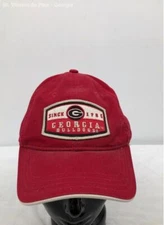 Drew Pearson Marketing Red Georgia Bulldogs Adjustable NCAA Football Hat