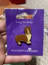 Corgi Pin Badge UK England: Westminster Abbey London NEW