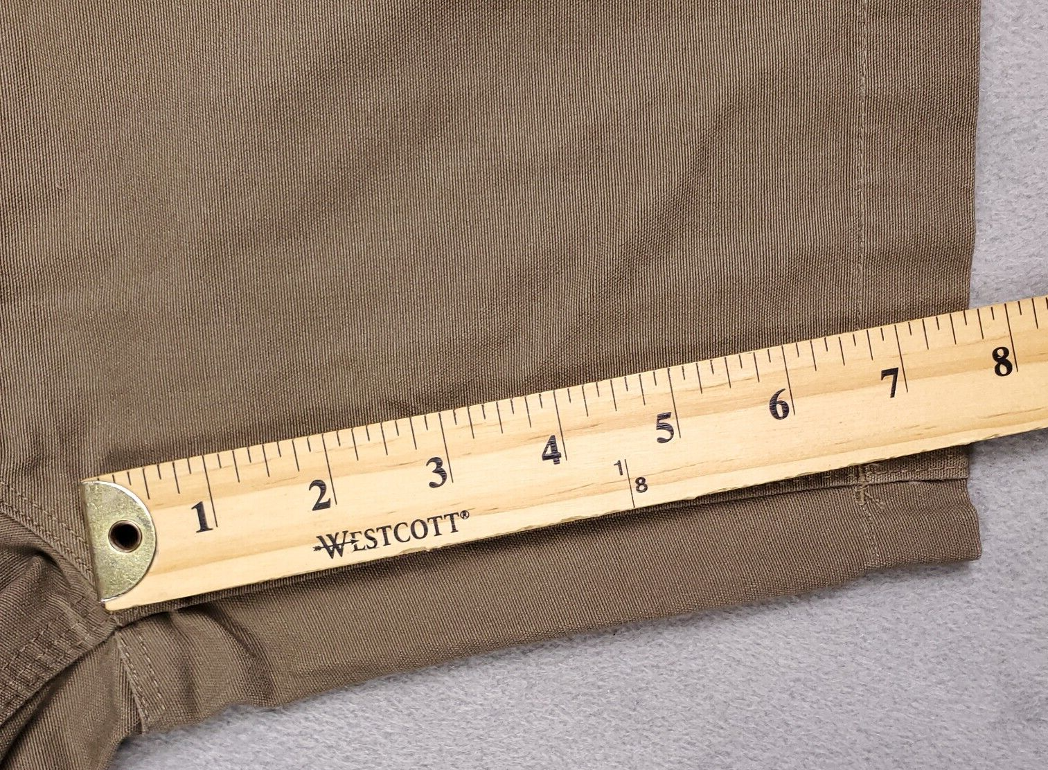 Pantaloncini da trekking Arc'Teryx Traverse Gamut marrone talpa nylon elasticizzato taglia 6 nuovi con etichette difetto*