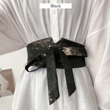 Japanese Lady Traditional Obi Belt Wide Sash Belt Tie Wrap Waistband Cincher New