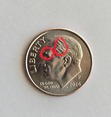 2024 P Dime With multiple Errors die chips | eBay
