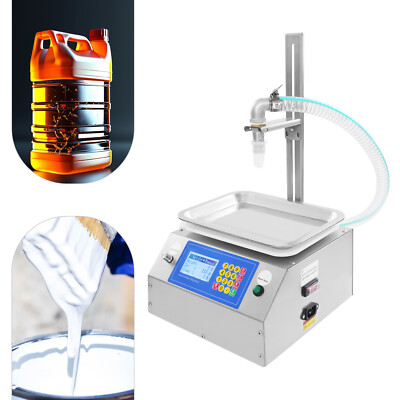 Honey Bottle Filler Single Head Automatic Liquid Paste Filling Machine 10g-10kg