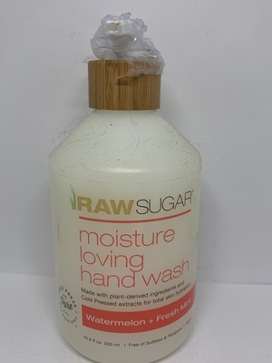 raw sugar watermelon mint soap