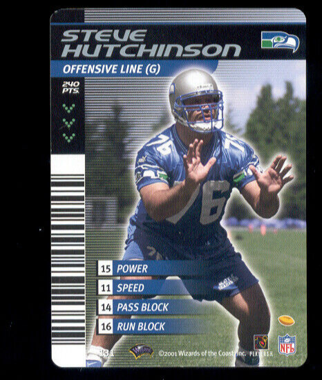 Steve Hutchinson NFL Showdown 1st & Goal #131 1st & Goal