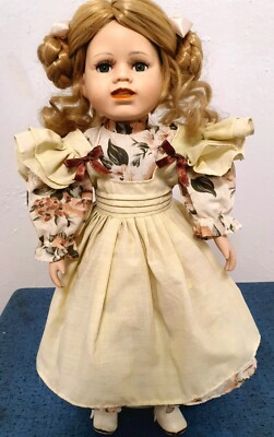 Künstlerpuppe Porzellanpuppe Porzellankopf 41 cm Sammler Rarität Vintage Antik