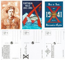 17 CARTOLINE MILITARI  RSI Xa MAS