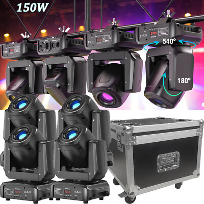 150W Moving Head LED Beam 3Prisma 8Gobo Bühnenlicht DMX Lichhteffekt Ostern