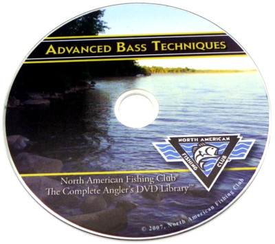 North American Fishing Club DVD: Advanced Bass Techniques (2007, Fishing)