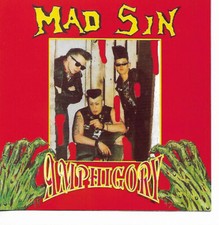 MAD SIN - Amphigory CD -  2nd Press - Silver CD (Psychobilly)