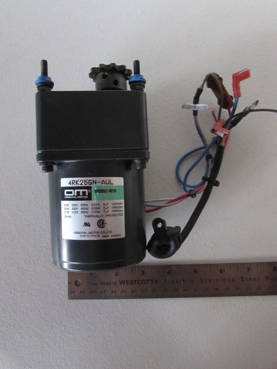Lot Oriental Motor 4RK25GN-AUL Reversible Motor 4GN25KA Gearhead