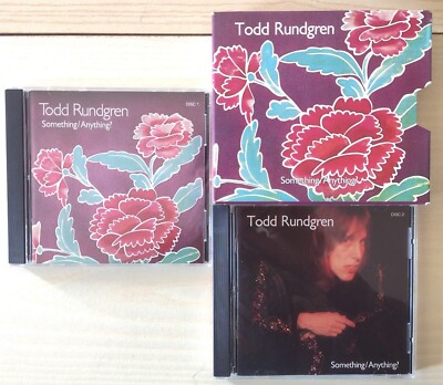 Todd Rundgren: Something / Anything?, CDx2, M/M, made in USA, slipcase