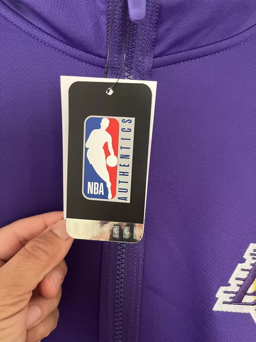 Nike NBA 75 Los Angeles LA Lakers Showtime Dri-Fit Purple Hoodie