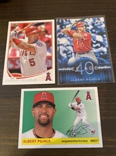 Albert Pujols 2015 Topps Free Agent 40 2013 Topps & 20 Archives