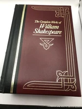 The Complete Works If William Shakespeare Leather Amaranth Press