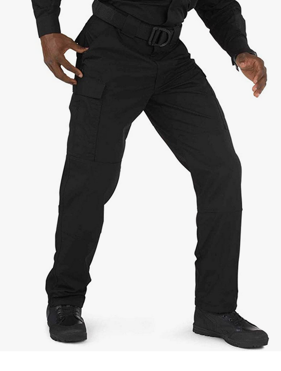 $65 Retail Men's 5.11 TacLite TDU Cargo Pants Style 74280, Black