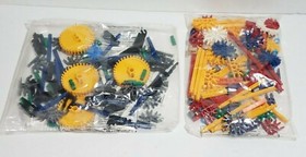 K'NEX Educational Starter Set 400+ Pieces Gears, Wheels Pulleys Motor KNEX Rods