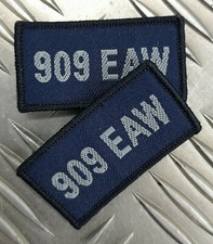 Air Force 909 EAW Expeditionary air Wing Airforce TRF Badges 1 Pair