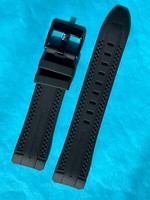 Festina Ersatzband Kautschuk Schwarz Lochmuster F20369/1 F20366 F20367 F20368