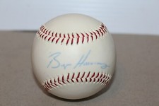 BASEBALL GREAT BRYAN HARVEY SIGNED AUTOGRAPH  BASEBALL 