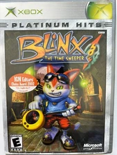 Blinx The Time Sweeper Microsoft Xbox Complete with Manual