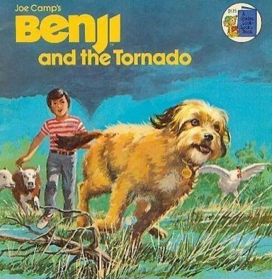 Joe Camps Benji and the tornado (A Golden look-look book) - ACCEPTABLE