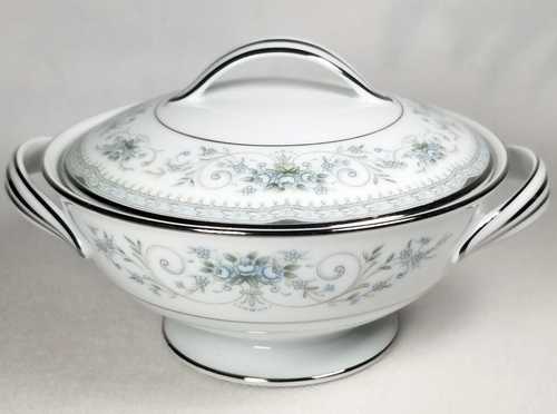 Noritake China Colburn #6107 Serving Dishes, Cups, Tureen, Creamer, Salt Shaker - Picture 43 of 83