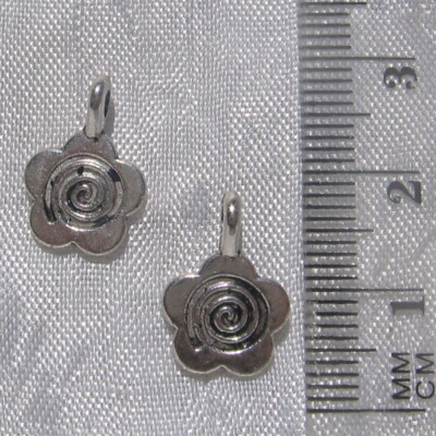 Lot De 5 Breloques En Métal Ancre - Effet Argent - 20 Mm - Parfait Pour Bracelets DIY
