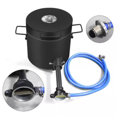 Melting Furnace Kit Propane Graphite Crucible Tongs 1300°C Casting Refining