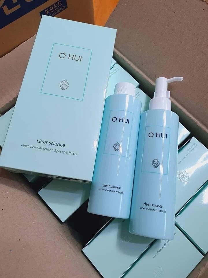 Limpiador Interior O HUI OHUI Clear Science Refresh 200 ml + 200 ml SET Especial Foto 2 de 4