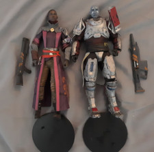 Destiny 2 Zavala and Ikora Rey McFarlane Toys 7 Inch Figures LOOSE! NO CODES! 