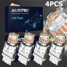 Auxito 3157 3156 Reverse Backup Tail Brake Stop Turn Signal Led Light Bulb 2x4x