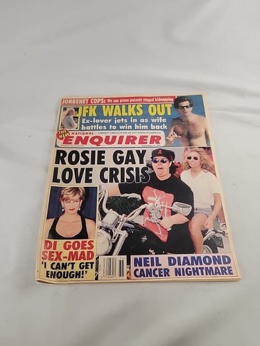 Vtg National Enquirer September 9 1997 JFK Jr Princess Diana Rosie O'Donnell - Picture 2 of 6