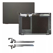 New LCD Back Cover Hinges For Dell Latitude 3510 E3510 08XVW9 Black -- USA