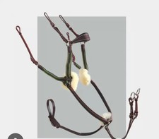 Devoucoux Pettorina Elasticizzata 5 Punti Marrone Full Size con Martingala