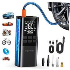 Car Accessories - Tire Inflator Portable Air Compressor - Car Tire Air Pump,
