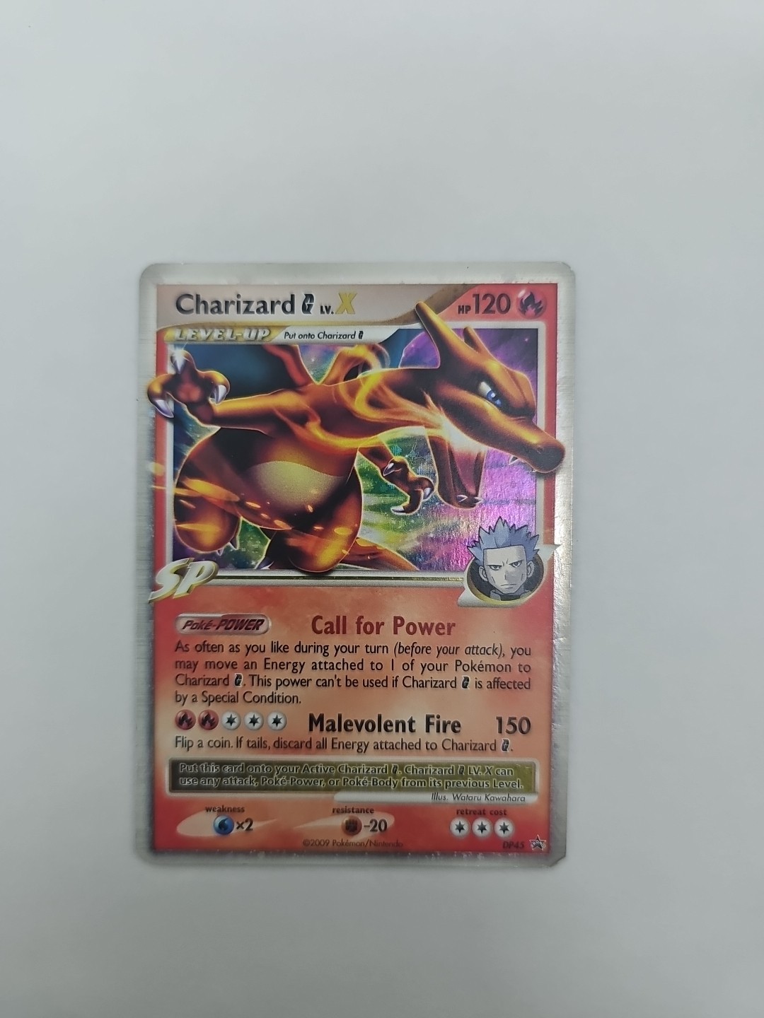 Pokémon TCG Charizard G LV.X DP45 Holo Promo Card LP Condition
