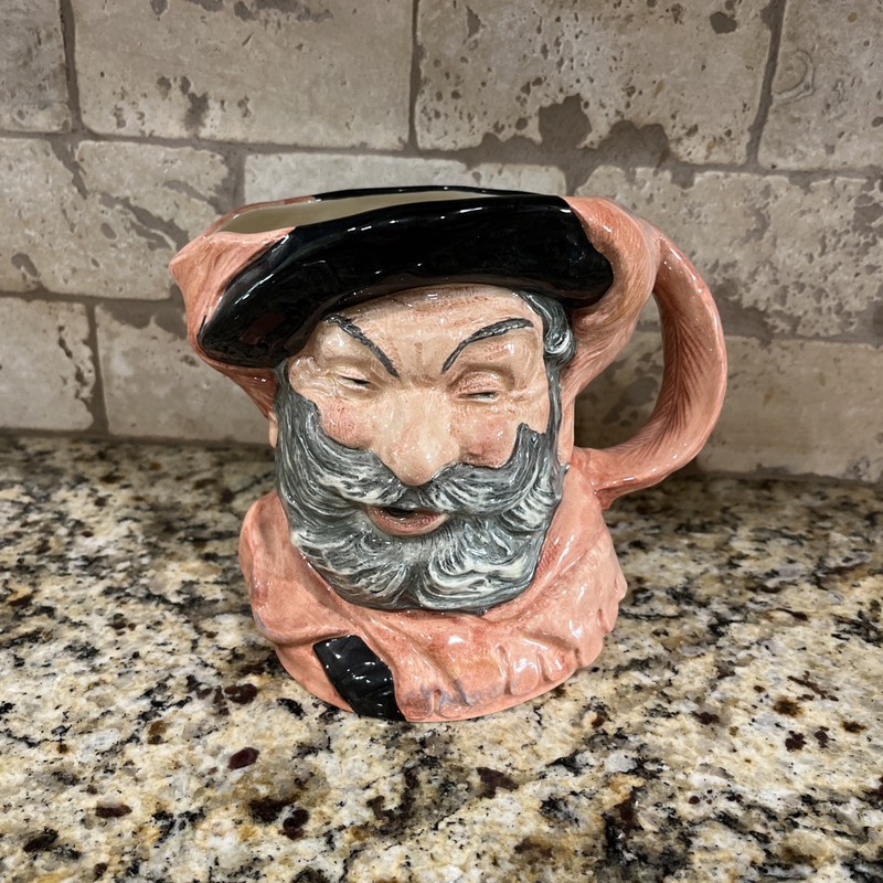 VINTAGE ROYAL DOULTON SIR JOHN FALSTAFF TOBY JUG PITCHER D6287