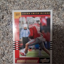 Panini 2023 Score Rookie Jaxon Smith-Njigba #8 2003 Throwback Ohio State